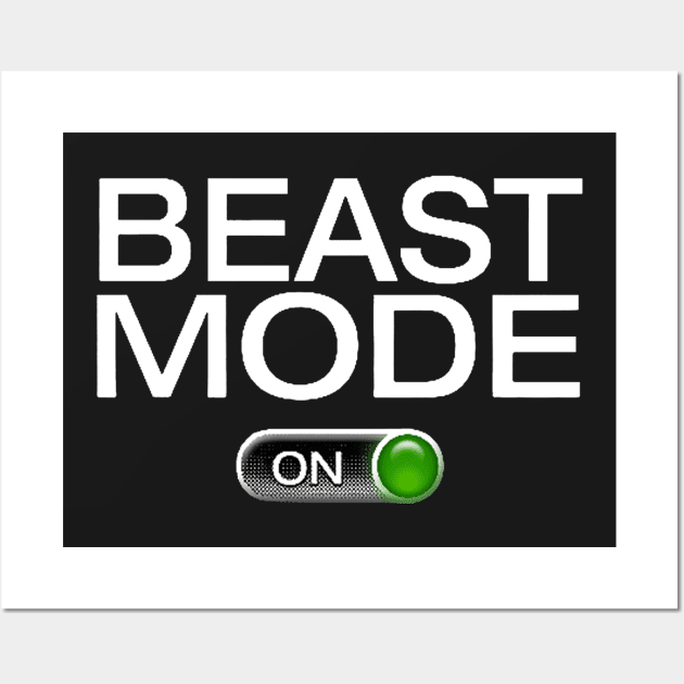 beast mode Wall Art by frankzaboer